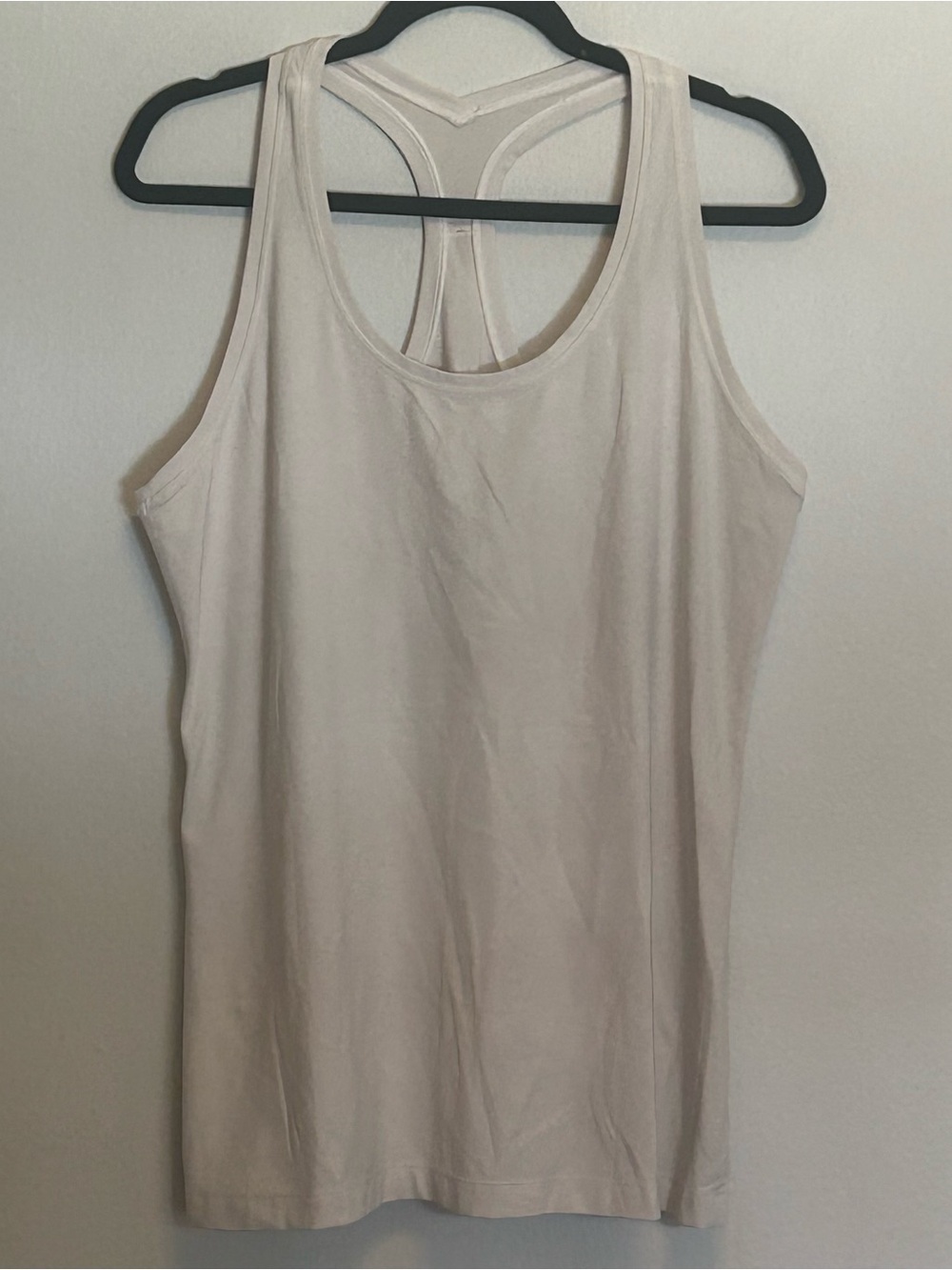 lululemon athletica Cream Racerback Tank
